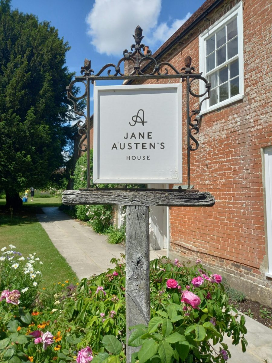 Jane Austen's Bath sign